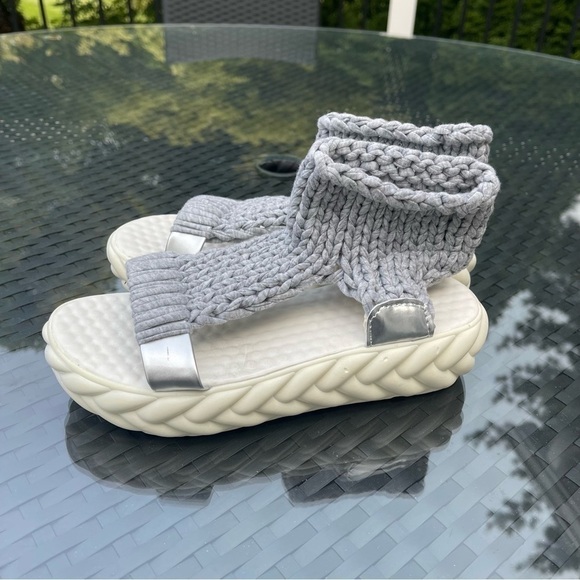 Women's Weave Roman Sandals Open Toe Breathable Comfort Platform Fashion Sz 38 - Picture 6 of 12